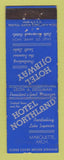 Matchbook Cover - Hotel Northland Marquette MI Hotel Ojibway Sault Ste Marie