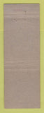 Matchbook Cover - Durant Hotel Flint MI