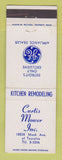 Matchbook Cover - Curtis Mower Inc General Electric GE Appliances Detroit MI