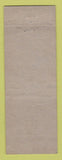 Matchbook Cover - Severini SilvestriI Insurance Detroit MI WEAR