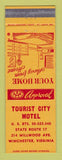 Matchbook Cover - Tourist City Motel Winchester VA