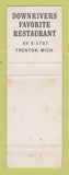 Matchbook Cover - Sibley Gardens Trenton MI WEAR