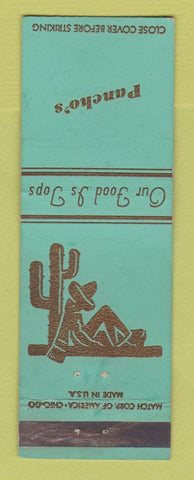 Matchbook Cover - Pancho's Restaurant Detroit MI