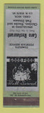 Matchbook Cover - Caro Restaurant Caro MI