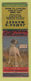 Matchbook Cover - Jamra's Market Grocery Detroit MI WEAR