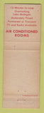 Matchbook Cover - Commonwealth Hotel Chicago IL
