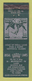 Matchbook Cover - Regal Lanes Bowling Detroit MI WEAR