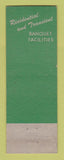 Matchbook Cover - Parkway Hotel Chicago IL WEAR