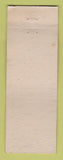 Matchbook Cover - Frank Bancroft Grinding Wheel Dearborn MI WEAR