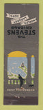 Matchbook Cover - Stevens Hotel Chicago IL