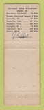 Matchbook Cover - Wildwood Motel Florence KY WORN