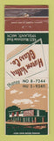 Matchbook Cover - Huron Valley Glass Ypsilanti MI