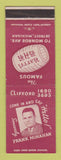 Matchbook Cover - Barrel Bar Detroit MI Frank Monahan