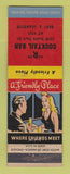 Matchbook Cover - R Cocktail Bar Detroit? MI