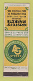 Matchbook Cover - Kristofs' Markets Grocery Detroit MI
