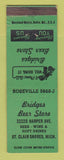 Matchbook Cover - Bridges Beer Store St Clair Shores MI