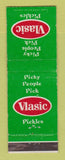 Matchbook Cover - Vlasic Pickles