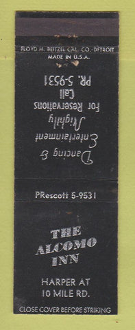 Matchbook Cover - Alcomo Inn St Clair Shores MI WEAR