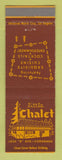 Matchbook Cover - Little Chalet Coronado CA