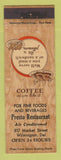 Matchbook Cover - Presto Restaurant Wilmington DE