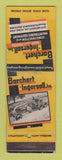 Matchbook Cover - Borchert Ingersoll Tractors St Paul Duluth MN WEAR