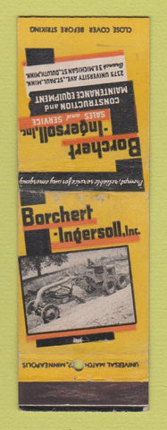 Matchbook Cover - Borchert Ingersoll Tractors St Paul Duluth MN WEAR