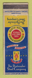 Matchbook Cover - Peninsular Steel Company Akron OH Dayton WEAR
