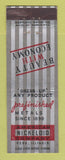 Matchbook Cover - American Nickeloid Company Peru IL Metals