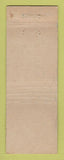 Matchbook Cover - Mortimer Lithographers Canada