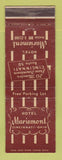 Matchbook Cover - Hotel Mariemont Cincinnati OH