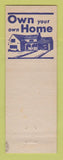 Matchbook Cover - PJ Hart Real Estate Detroit MI