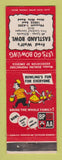 Matchbook Cover - BPAA Bowling Eastland Bowl Detroit MI