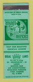 Matchbook Cover - Regal Lanes Bowling Detroit MI