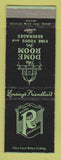 Matchbook Cover - Hotel Roosevelt Lansing MI