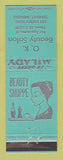 Matchbook Cover - OK Beauty Salon Elkhart IN