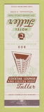 Matchbook Cover - Hotel Tuller Detroit MI