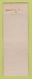 Matchbook Cover - Wandreis Grill Detroit MI