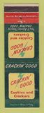 Matchbook Cover - Crackin Good Cookies Crackers