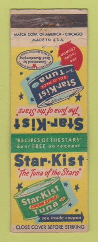 Matchbook Cover - Star Kist Tusa
