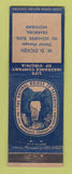 Matchbook Cover - Insurance Company of Virginia WD Dicken Dearborn MI