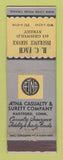 Matchbook Cover - AETNA Insurance HC Fach Detroit? MI