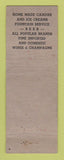 Matchbook Cover - Preketes Sugar Bowl Ann Arbor MI WEAR
