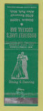 Matchbook Cover - Roosevelt Lanes Bowling Allen Park MI WEAR