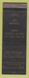 Matchbook Cover - The Village Antique Shop Syracuse IN