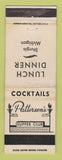 Matchbook Cover - Patterson's Supper Club Sturgis MI WEAR