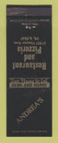 Matchbook Cover - Andrea's Restaurant Pizza Detroit MI