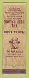 Matchbook Cover - The Beef Palace Restaurant Garden City MI
