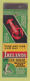 Matchbook Cover - Ireland's Oyster House Chicago IL