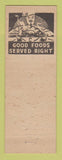 Matchbook Cover - Cornell's Restaurant St Clair Shores MI