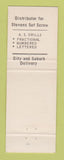 Matchbook Cover - Perry Screw and Belt Corp Detroit MI